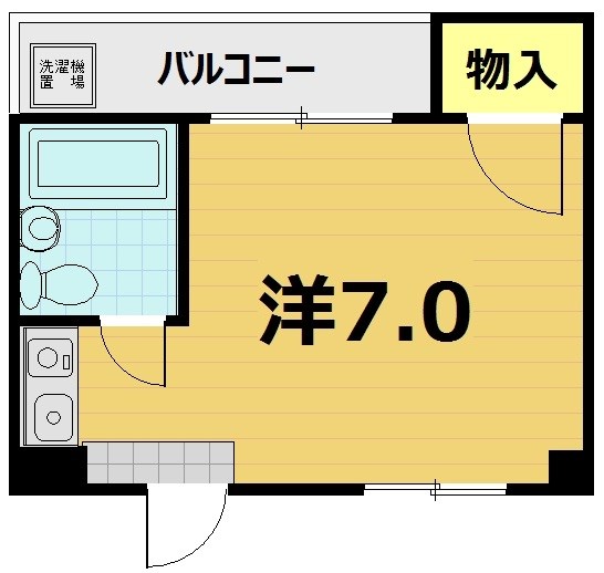 第8長栄ヴィライーストの間取り