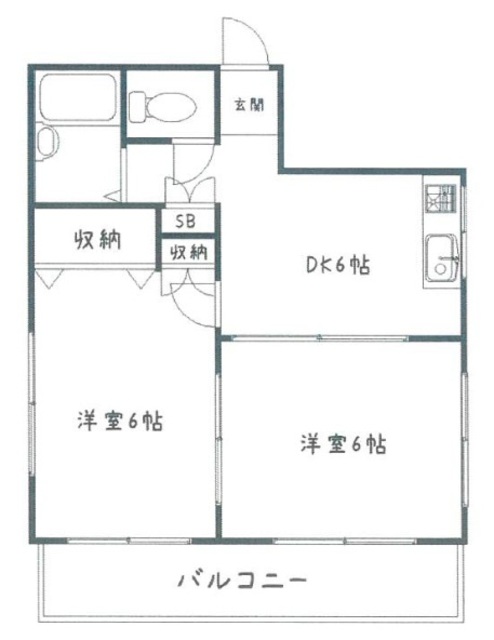 クレインヒル早稲田の間取り