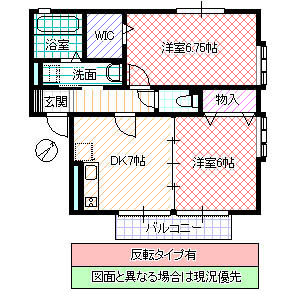 シャルマン C棟の間取り