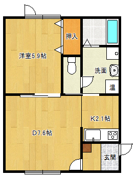 ガーデン(3)の間取り