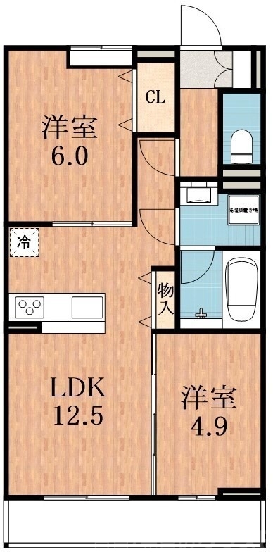 レジデンス今川の間取り