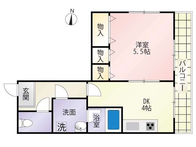 コンフォートＮビルの間取り