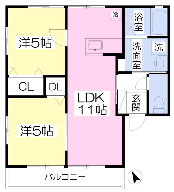 Ｆａｍｉｌｌｅ．IIの間取り