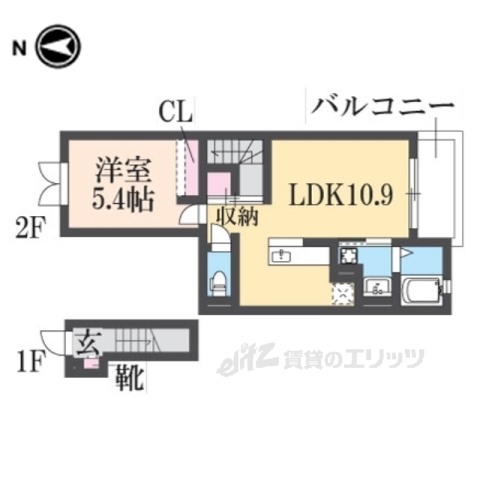 ユーハイツの間取り