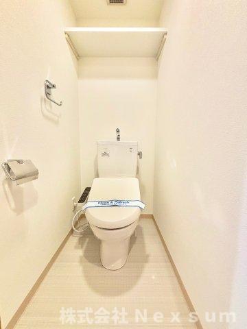 トイレ　清潔感のあるトイレです