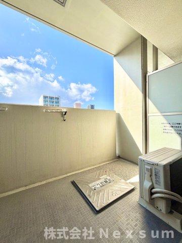 バルコニー　広々としたバルコニーです