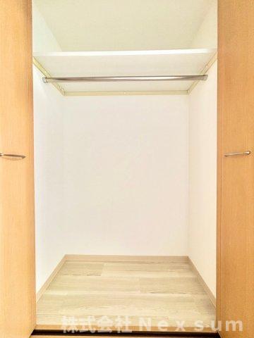 収納　収納のためのスペースです