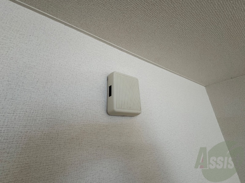 セキュリティ　来客時にはこちらのチャイムが鳴りますよ。