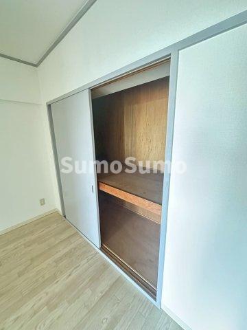 収納　たっぷりとした収納スペースです