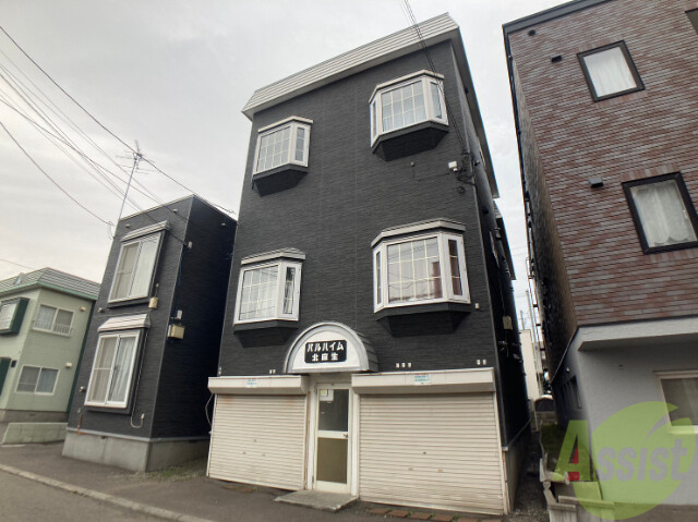 建物外観　札幌市北区新琴似十二条「パルハイム新琴似」
