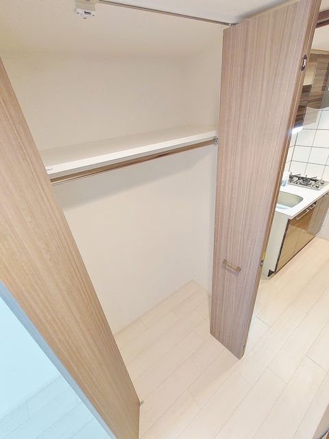 収納　クローゼットタイプの収納