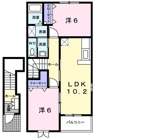 セレノ アルバ B_間取り_0