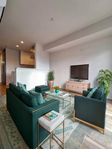 居室・リビング　CG家具の為実際は家具が付きません