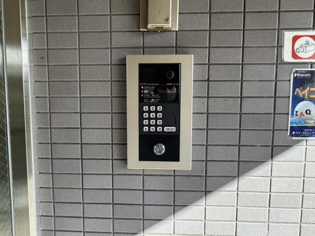 セキュリティ　オートロックつきです