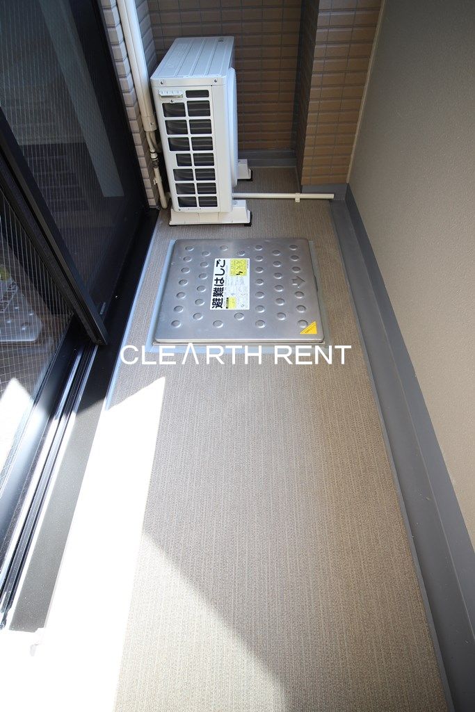 バルコニー　同タイプ別住戸写真となります。現況と異なる場合がございます。