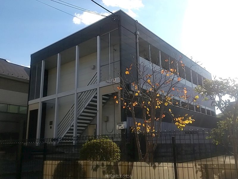 建物外観　学生さんにオススメです。