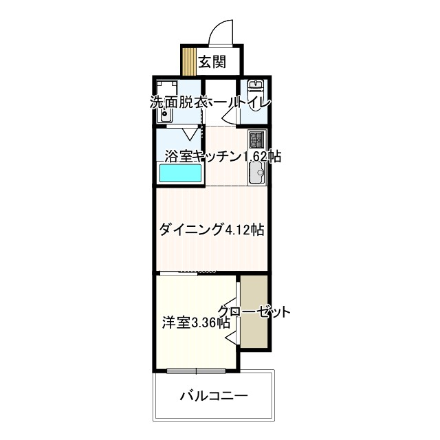 トレステーラDuvaの間取り写真