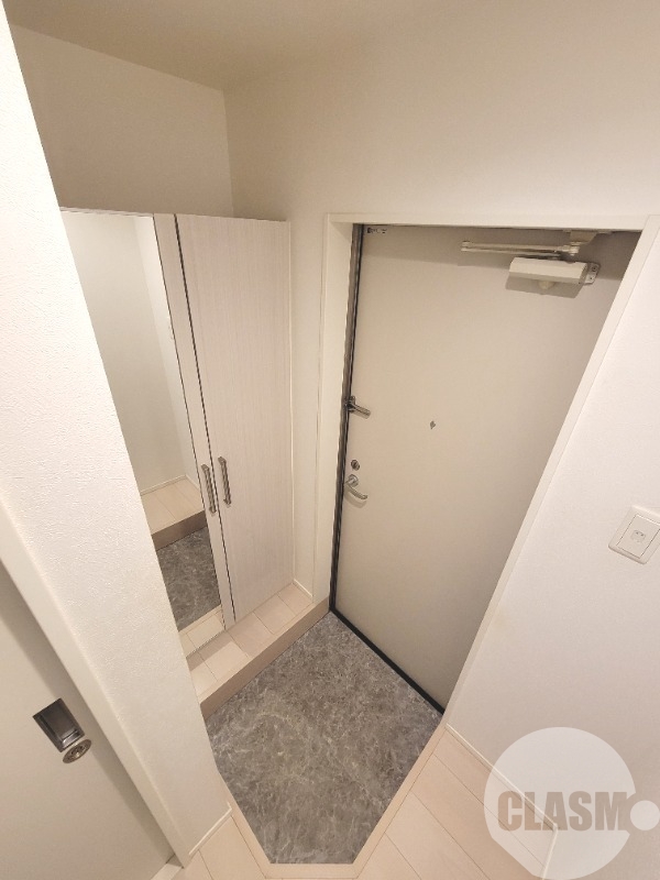 玄関　トールタイプのシューズボックスあり♪