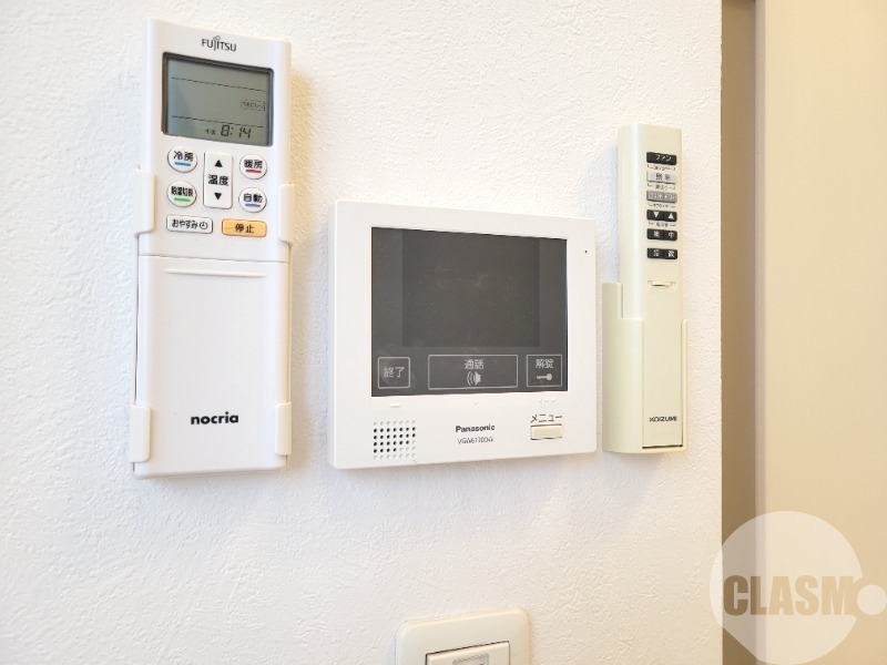 セキュリティ　来訪者が確認できるモニターホン♪