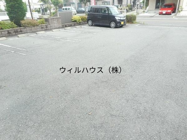 駐車場　駐車しやすい！