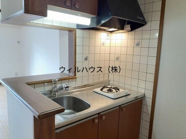 キッチン　１口コンロ付き！