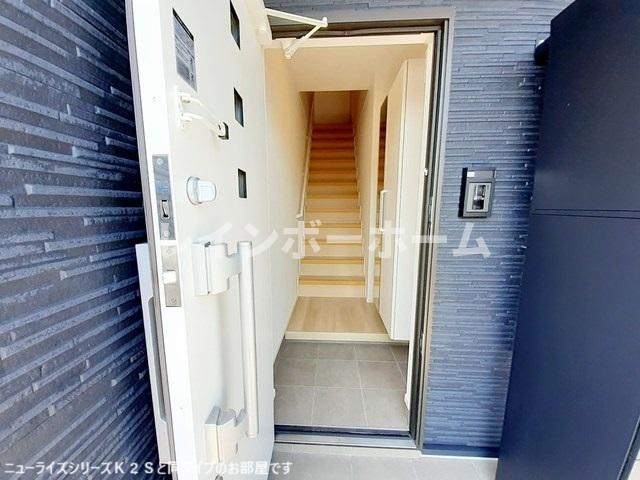 玄関　ゆったりとした玄関です