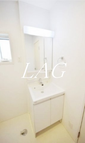 洗面設備　洗面台です。