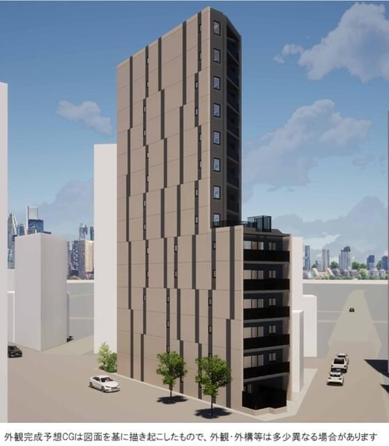 建物外観　外観は落ち着いています