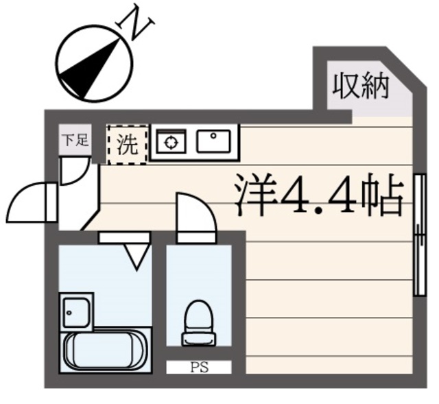 DIOL下北沢の間取り写真