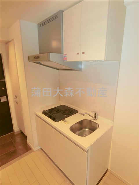 キッチン　2口ガスシステムキッチン