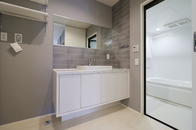 洗面設備　図面と現状に相違がある場合には現状を優先