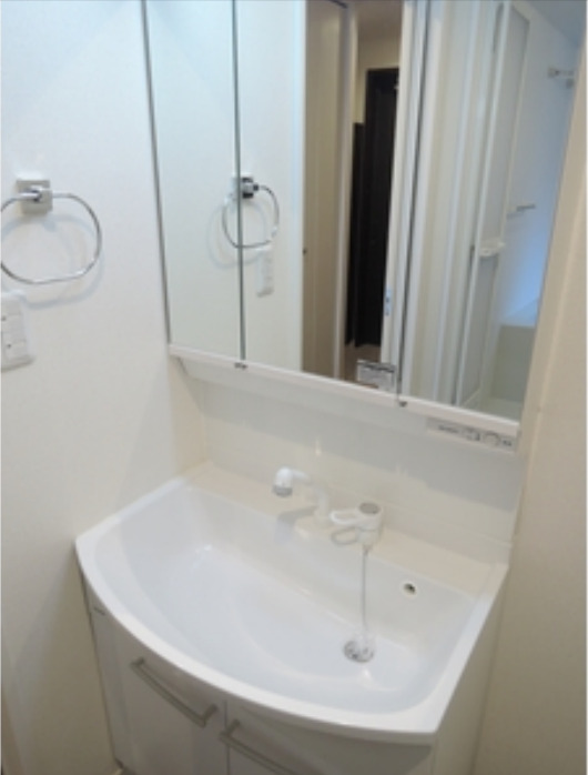 洗面設備　【シンプルモダンなデザインの高級賃貸マンション♪】オススメ！