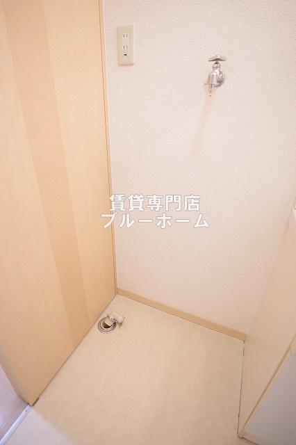 その他　洗濯機は室内に置けます！