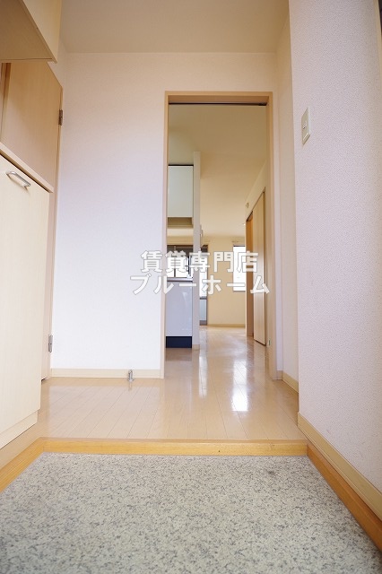 玄関　奥行のある玄関！