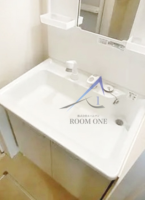 洗面設備　洗面台です。
