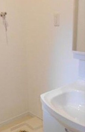 洗面設備　※同タイプ別部屋の写真です。