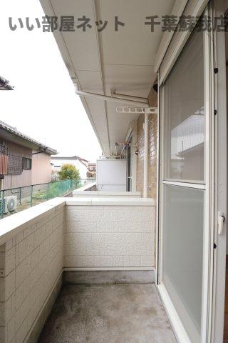 バルコニー　広々としたバルコニーです