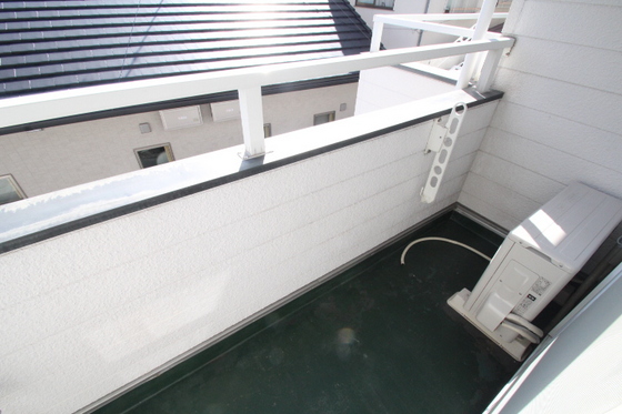 バルコニー　※別号室の写真です。