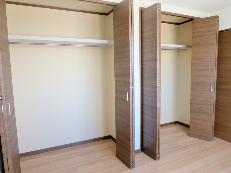 収納　各部屋にクローゼット付きです♪