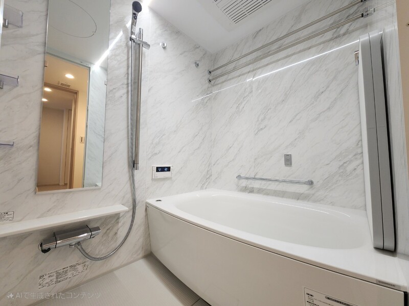 バス・シャワールーム　ジオタワー新町　浴室