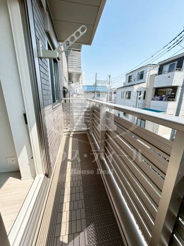 バルコニー　広々としたバルコニーです