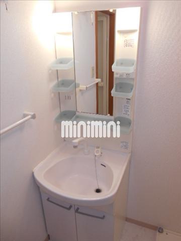 洗面設備　洗面台が設置されています。