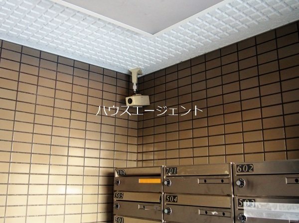 セキュリティ　防犯カメラです。