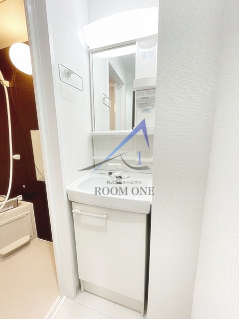 洗面設備　洗面台です。