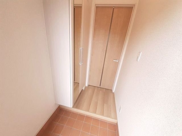 玄関　明るい玄関です