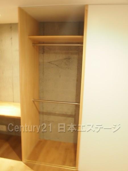 収納　クローゼットタイプの収納