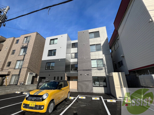 建物外観　札幌市白石区南郷通１３丁目「グラン南郷」