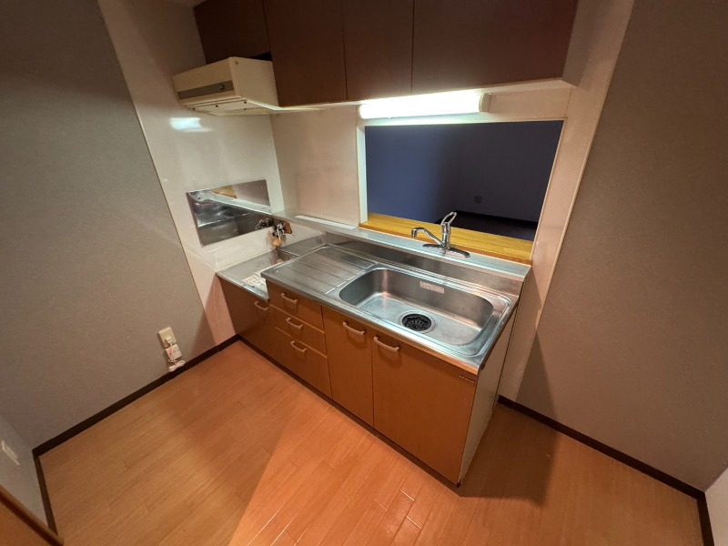 キッチン　キッチンはスペースも広々していて使いやすそうですよ！