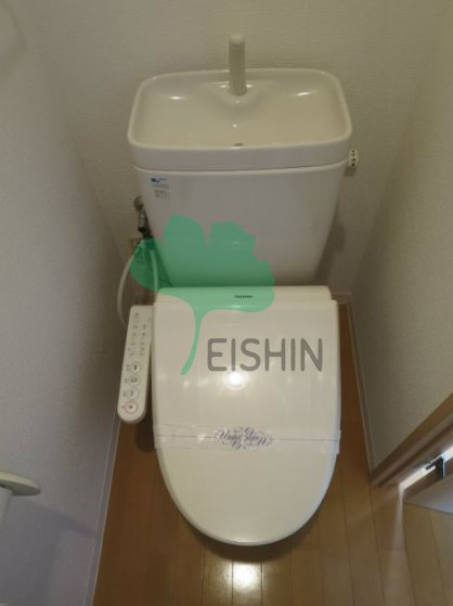 トイレ　清潔感のあるトイレです。