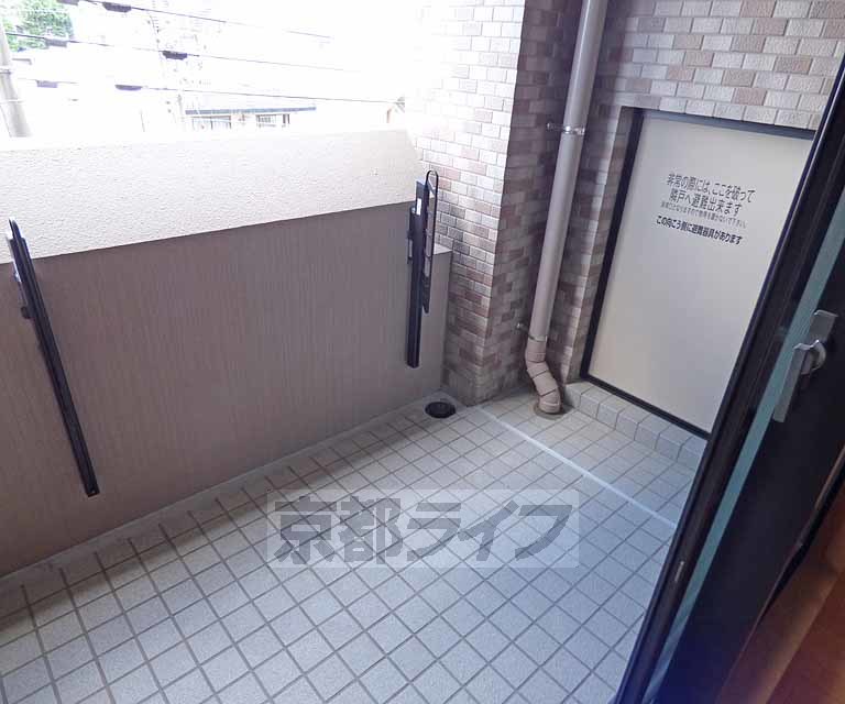 バルコニー　広いバルコニーです。